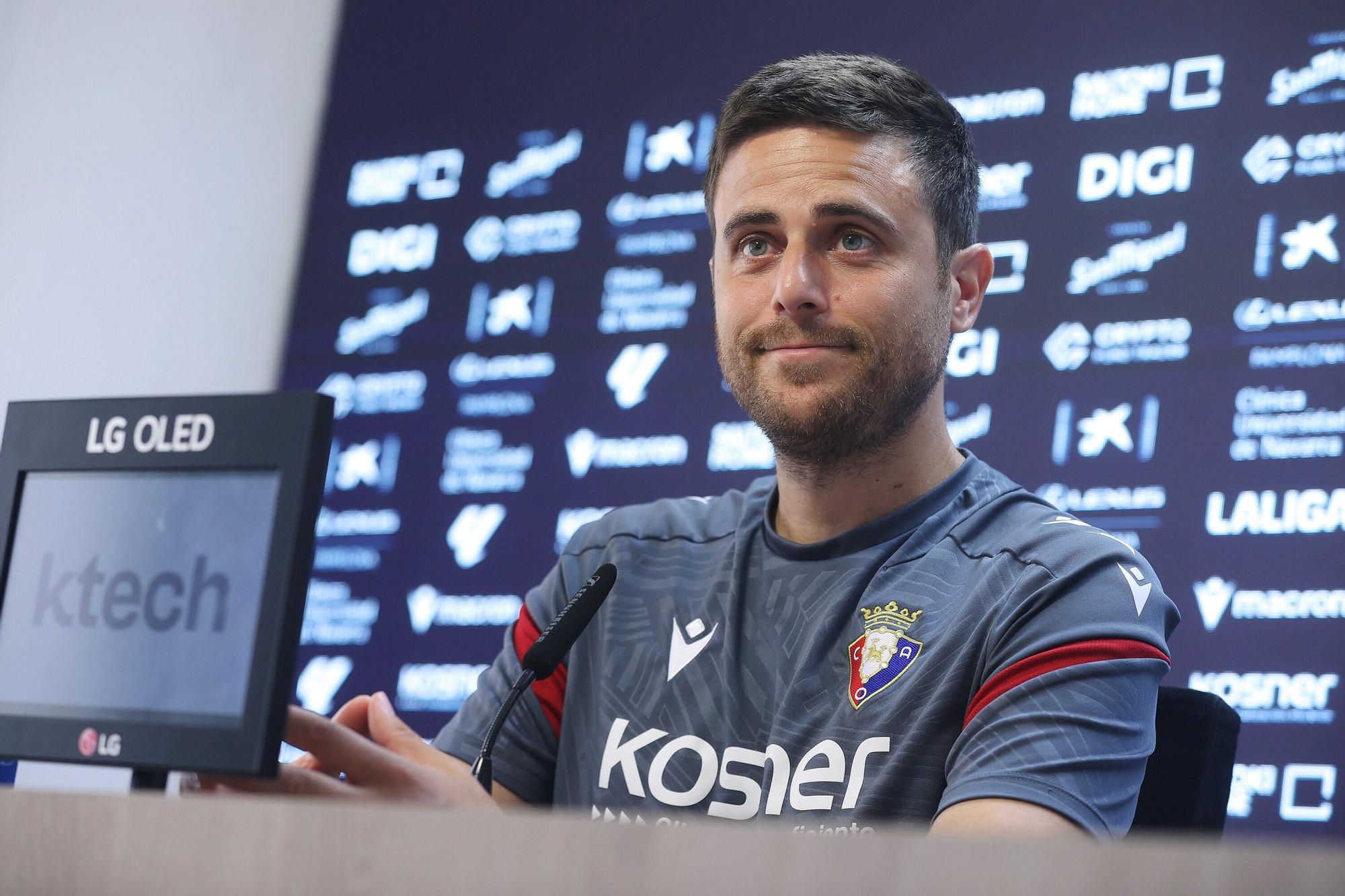 Fotos del entrenamiento de Osasuna antes de viajar a Madrid