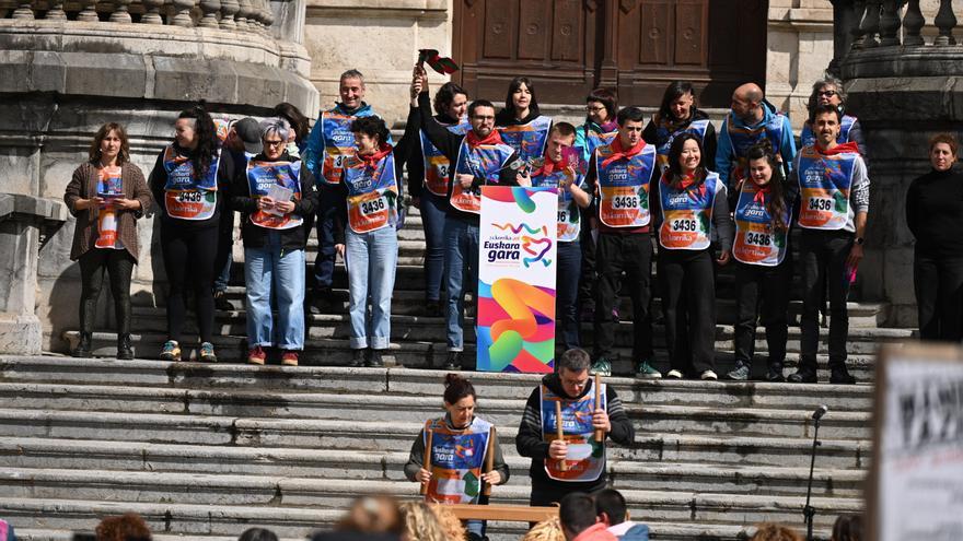 El PNV critica la falta de "pluralidad" de la Korrika al monopolizar la izquierda abertzale el mensaje final