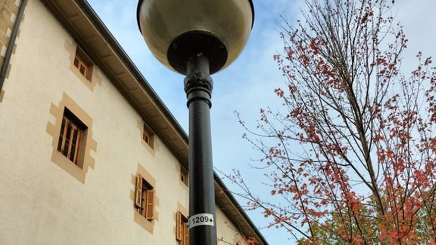 Las farolas de Oñati ya tienen &#039;DNI&#039;