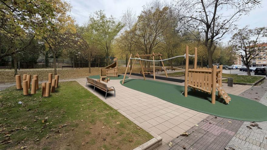 El paseo de Errekatxiki tendrá un rocódromo, un parque infantil y una zona de calistenia