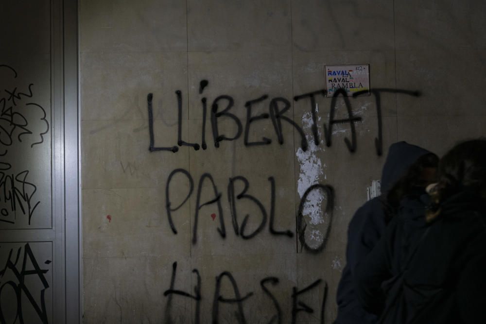 Disturbios en Barcelona