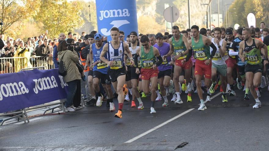 En imágenes: Ilusión y concentración en la salida de la Behobía- San Sebastían