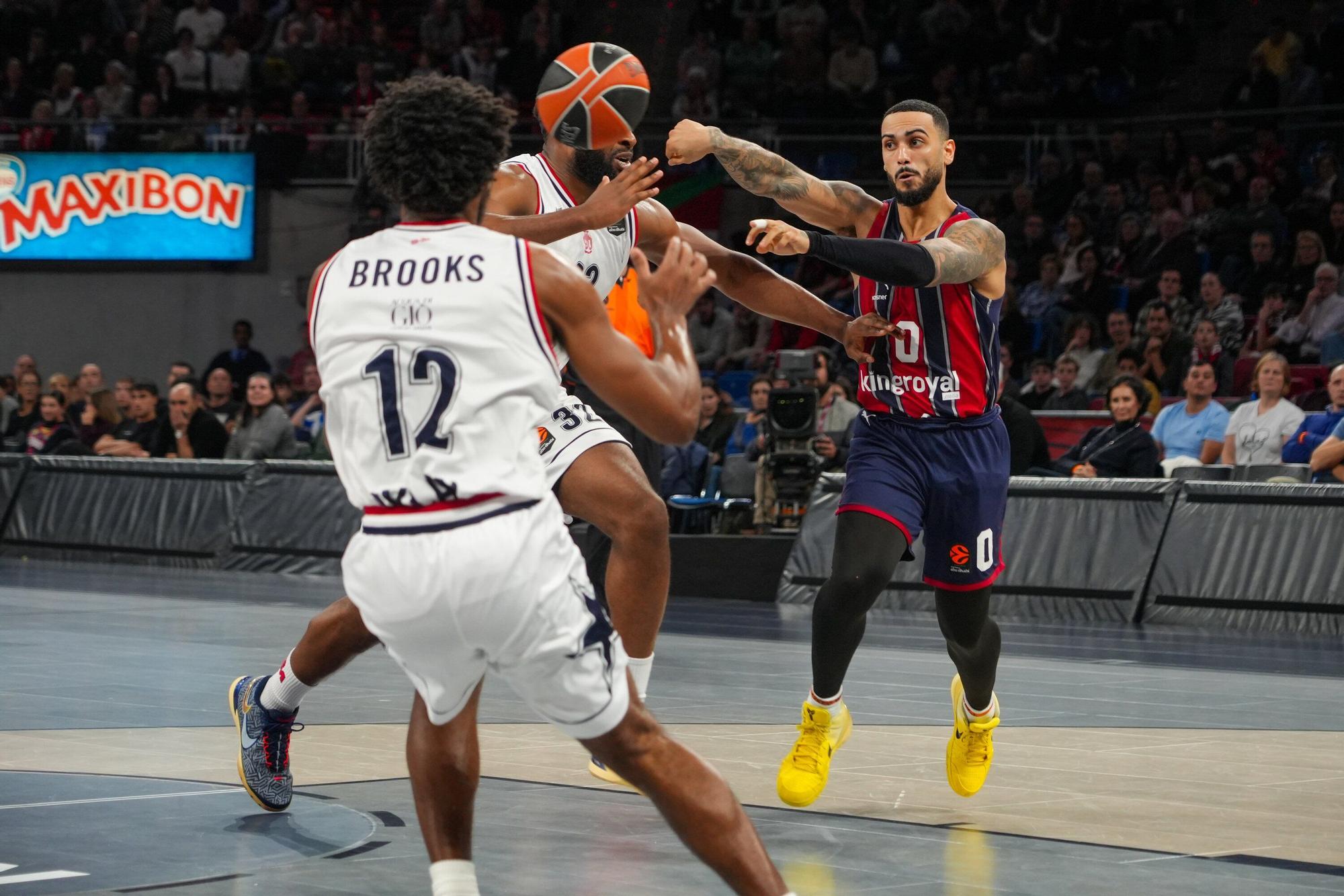 En imágenes: Baskonia se impone a Armani Milan con solvencia