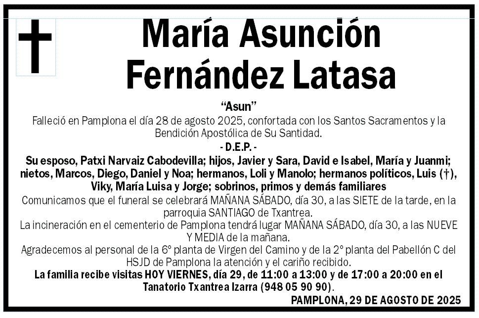 María Asunción Fernández Latasa