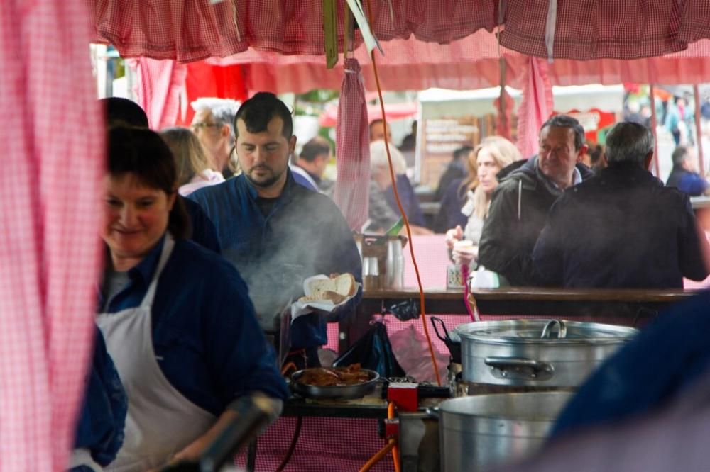 Ambiente en las campas de Armentia.