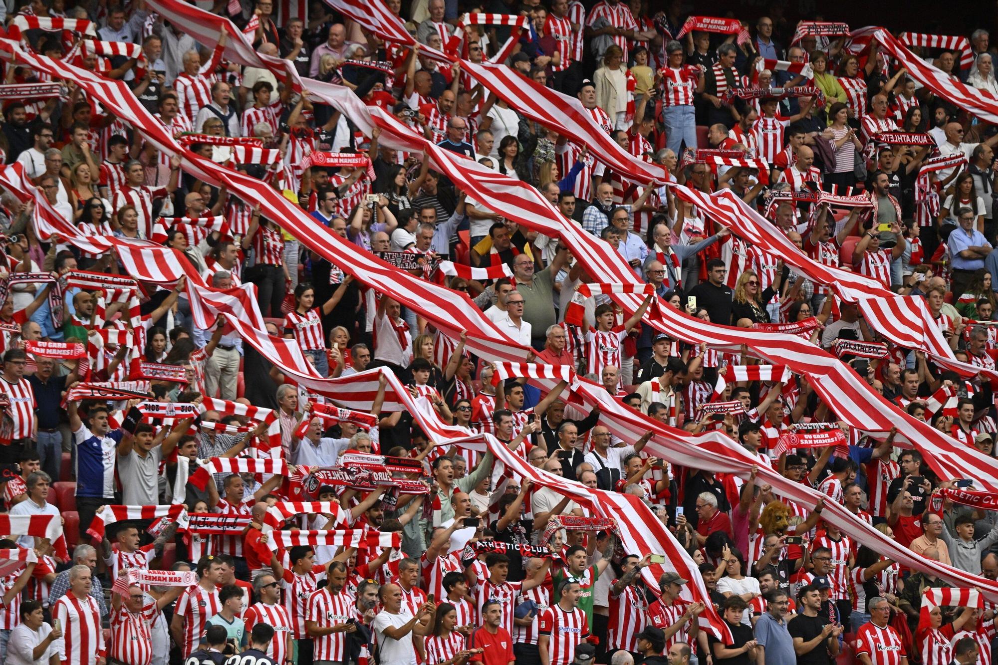 En imágenes: ¿Has estado en San Mamés viendo el Athletic-Alavés? Búscate en nuestra galería