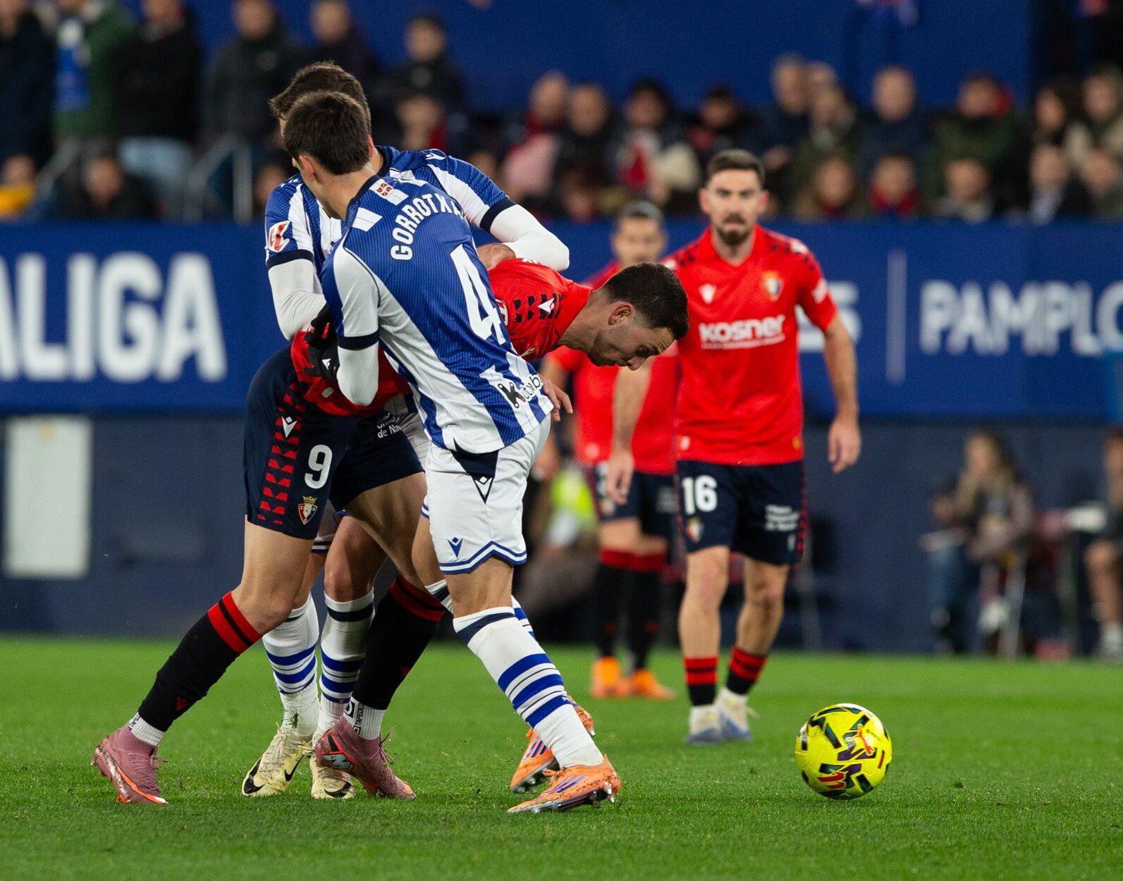 Mejores imágenes del Osasuna-Real Sociedad