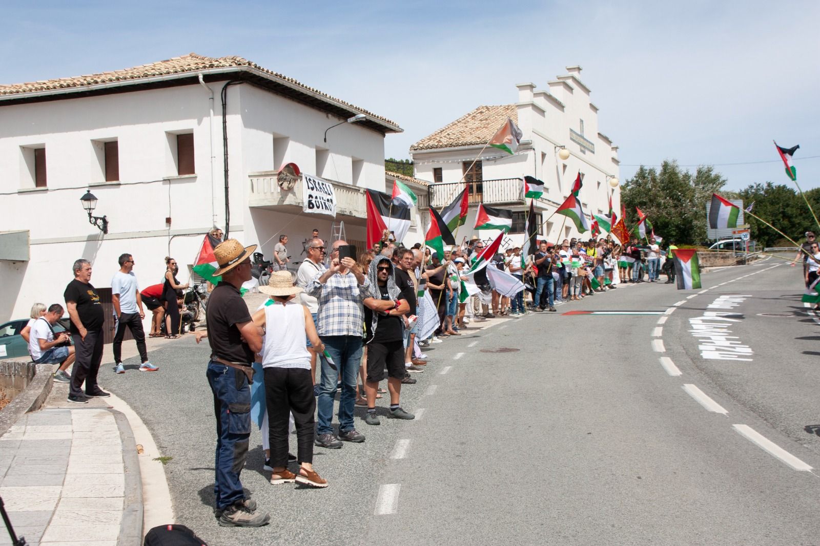 La Vuelta, a su paso por Aibar/Oibar