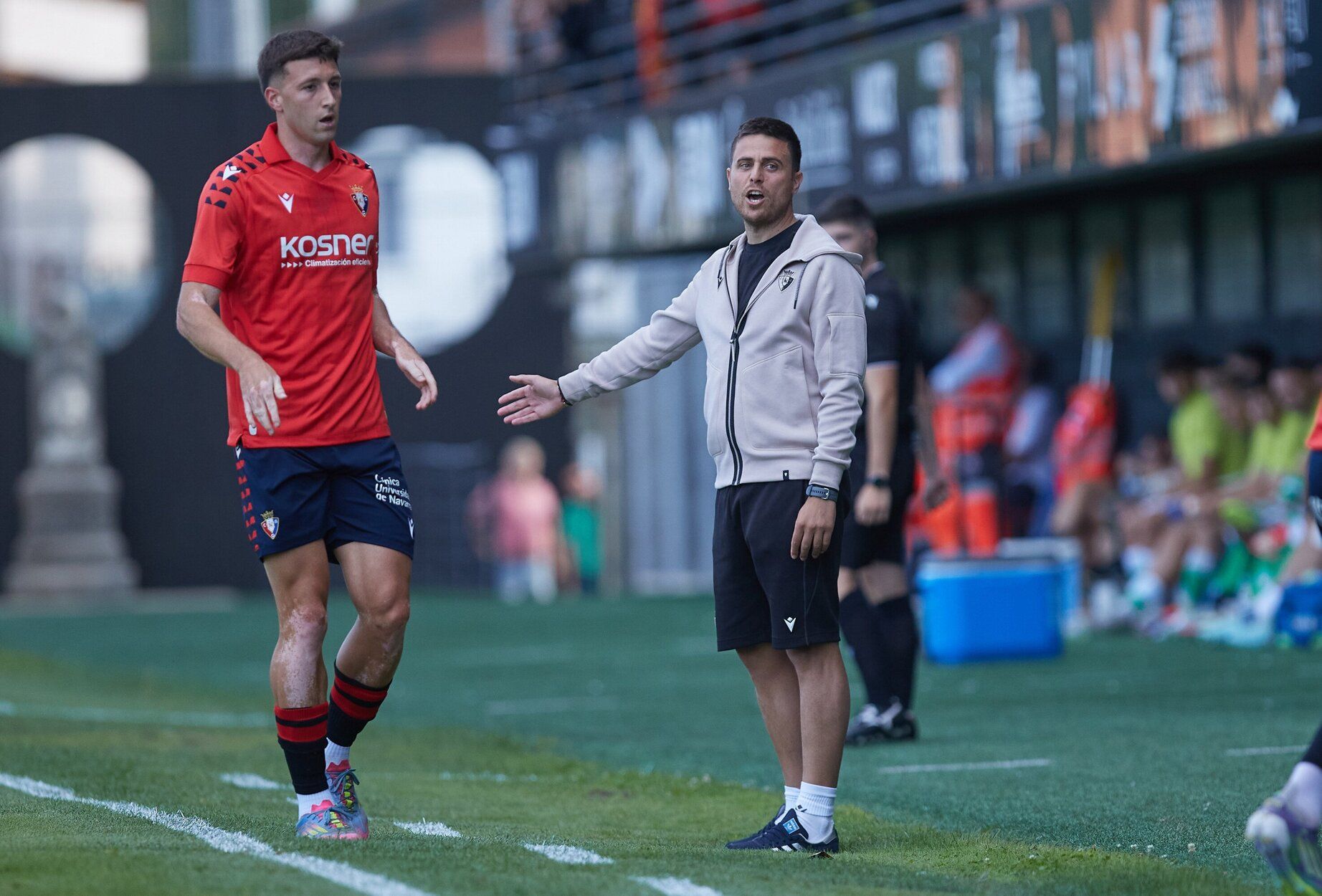 Fotos del partido amistoso entre Osasuna y Racing