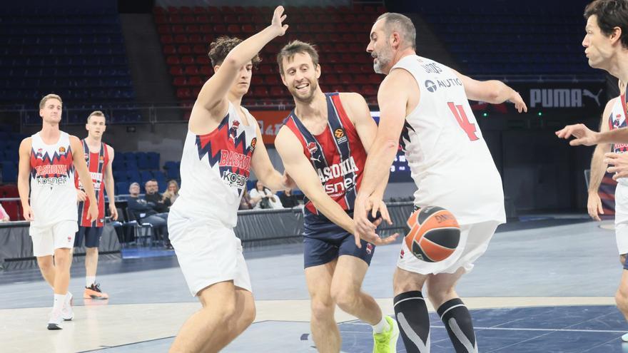 En imágenes: Sueño cumplido para 30 aficionados del Baskonia