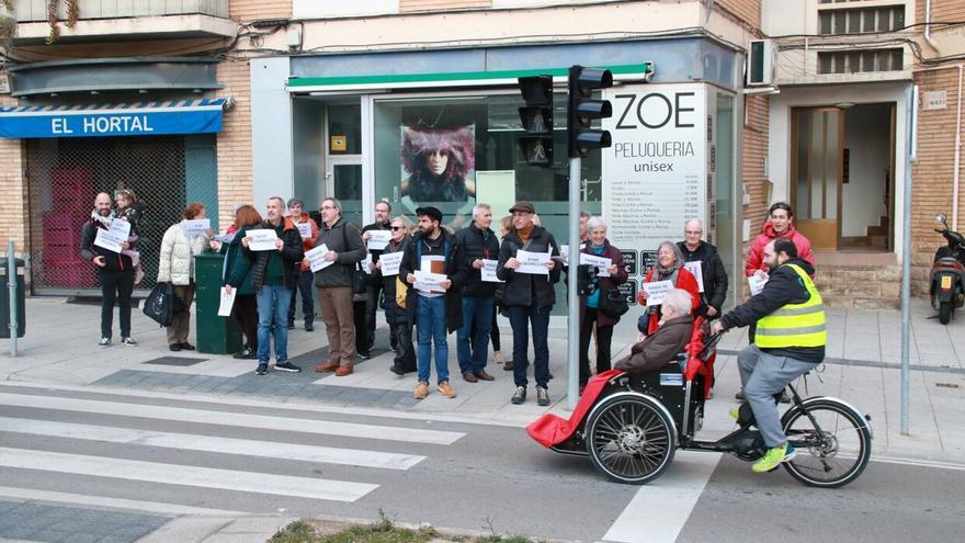 Por más seguridad vial para los peatones de Tudela