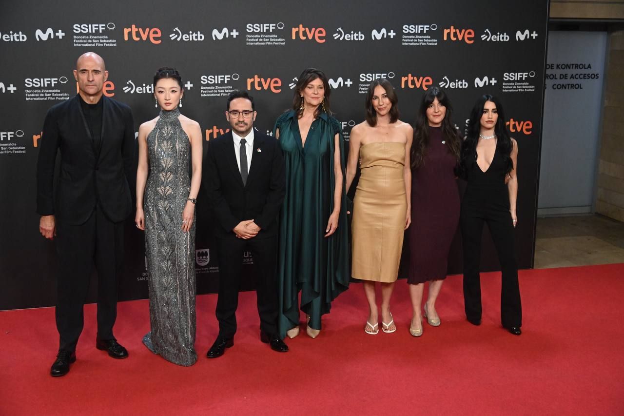 Alfombra roja de la gala de clausura del Zinemaldia