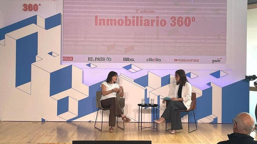 Alfaro defiende el blindaje permanente de la vivienda protegida de alquiler en un foro inmobiliario en Madrid