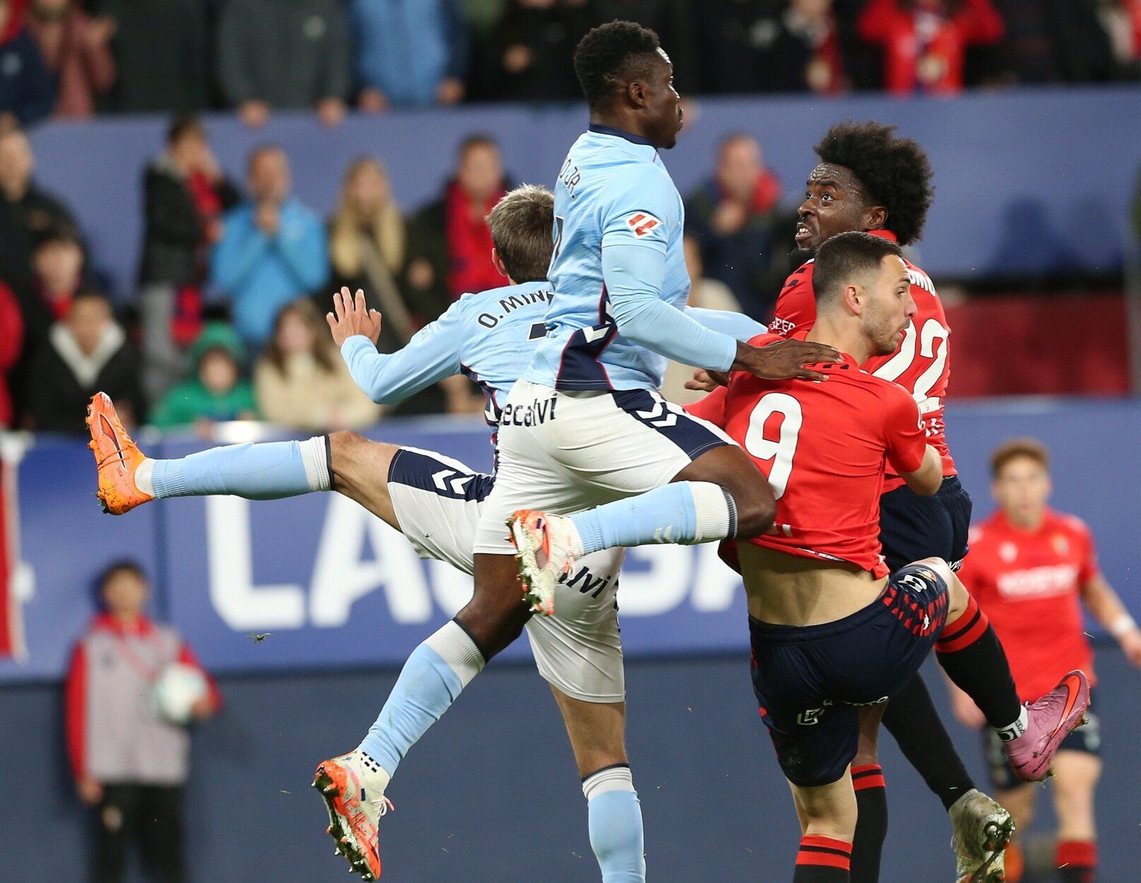 Mejores imágenes del Osasuna-Celta