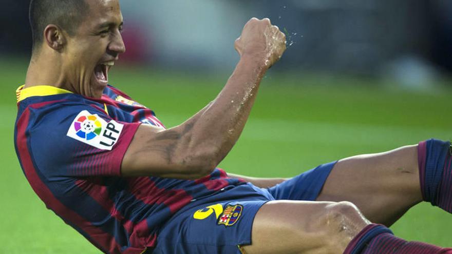 El Barça baila al son de Alexis