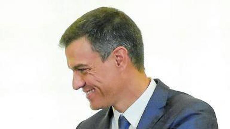 El presidente, Pedro Sánchez.