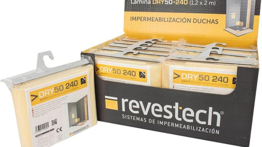 Vista de la lámina impermeabilizante Dry 50 240 Revestech de Leroy Merlin
