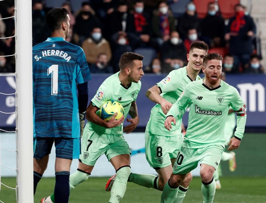 Imágenes del Osasuna-Athletic