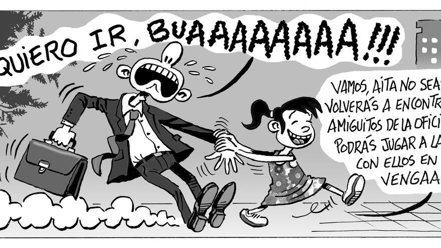 La tira de Asier y Javier del lunes 8 de septiembre