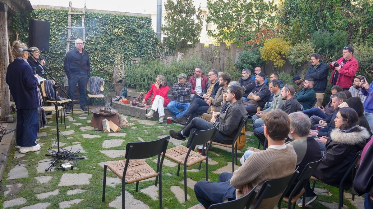 El encuentro “Lurra”, organizado por Edorta Lamo y el Basque Culinary Center, se ha celebrado en el restaurante Arrea!