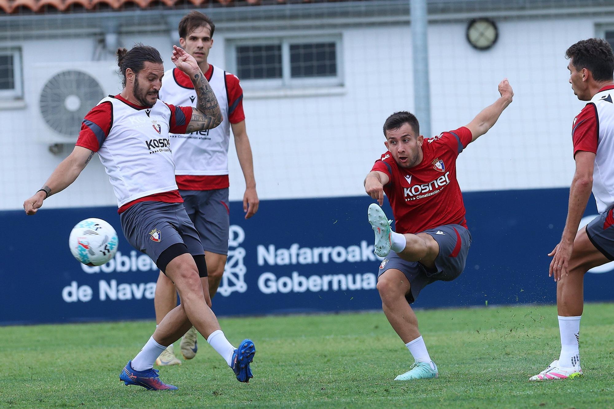 Entrenamiento de Osasuna (24/07/2025)