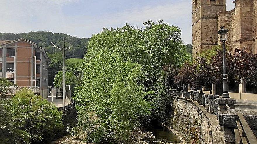El río Agauntza contará con un nuevo puente