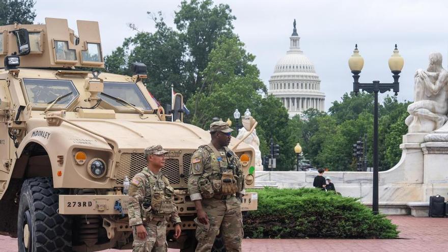 Cientos de personas se movilizan en Washington contra del Gobierno de Trump