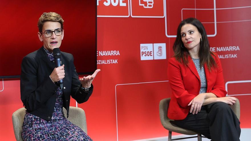 Chivite respalda a Marina Curiel como candidata del PSN a la Alcaldía de Pamplona