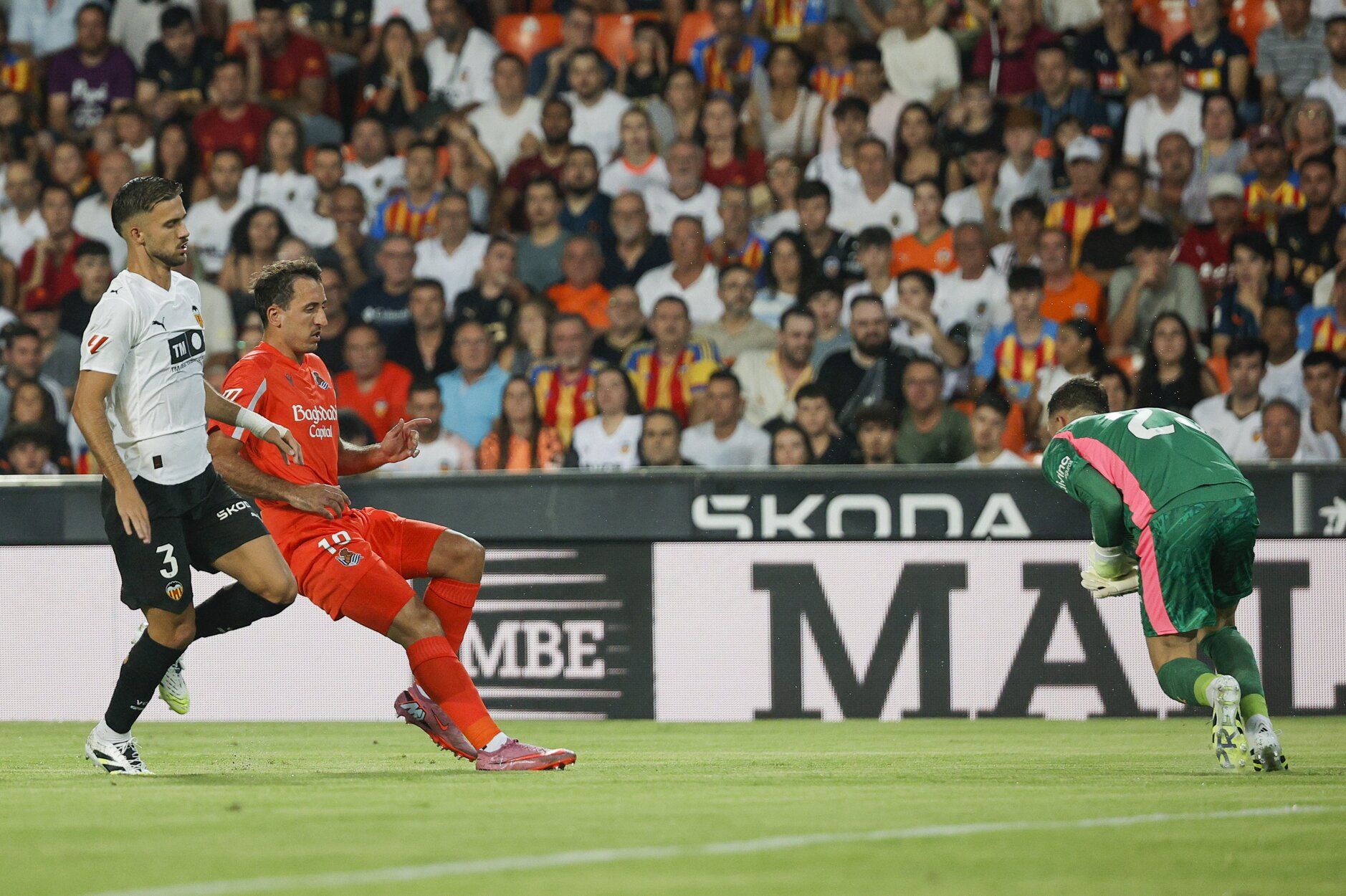 [Fotos] Las mejores imágenes del partido entre el Valencia y la Real