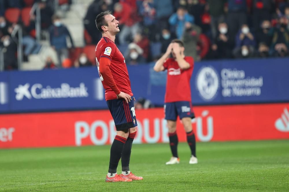 Imágenes del Osasuna-Athletic