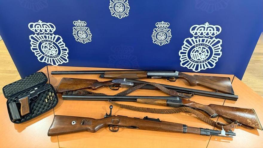 Detienen a cinco personas en Pamplona por detención ilegal, amenazas y tenencia de armas
