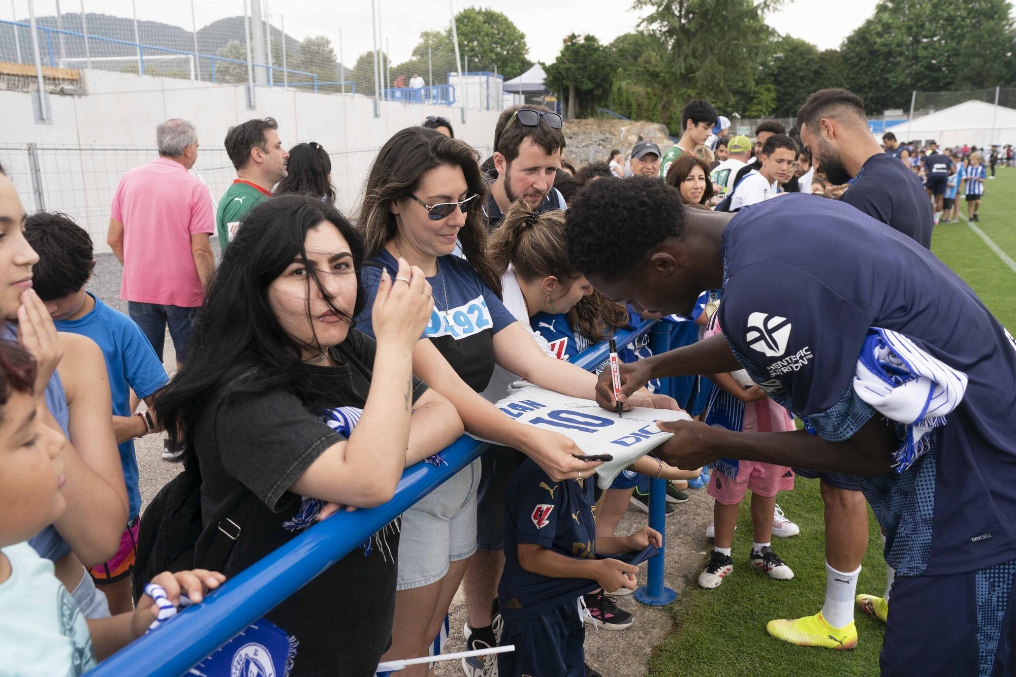 En imágenes: Una afición entregada al Alavés
