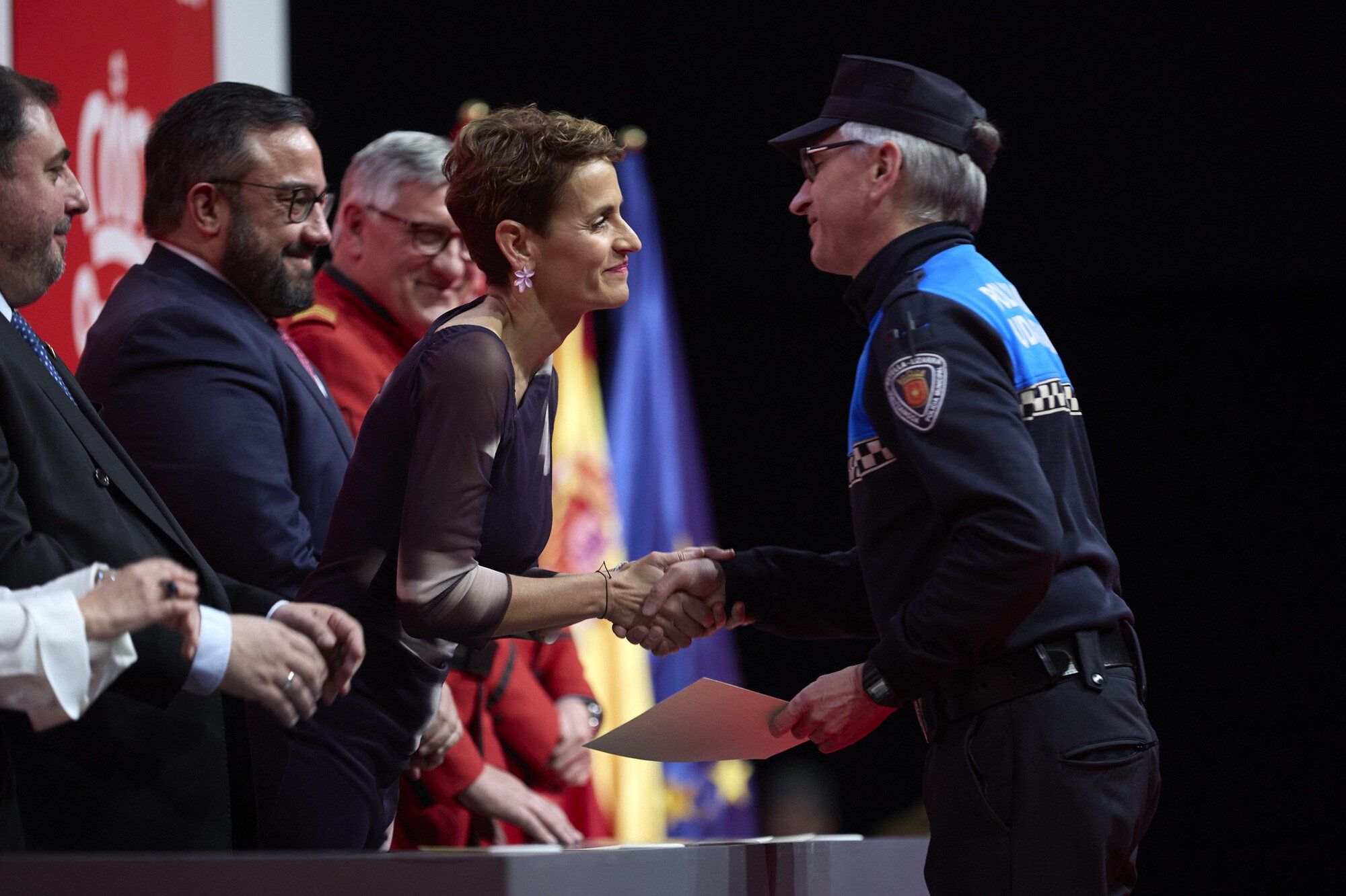 Acto central del Día de la Policía Foral