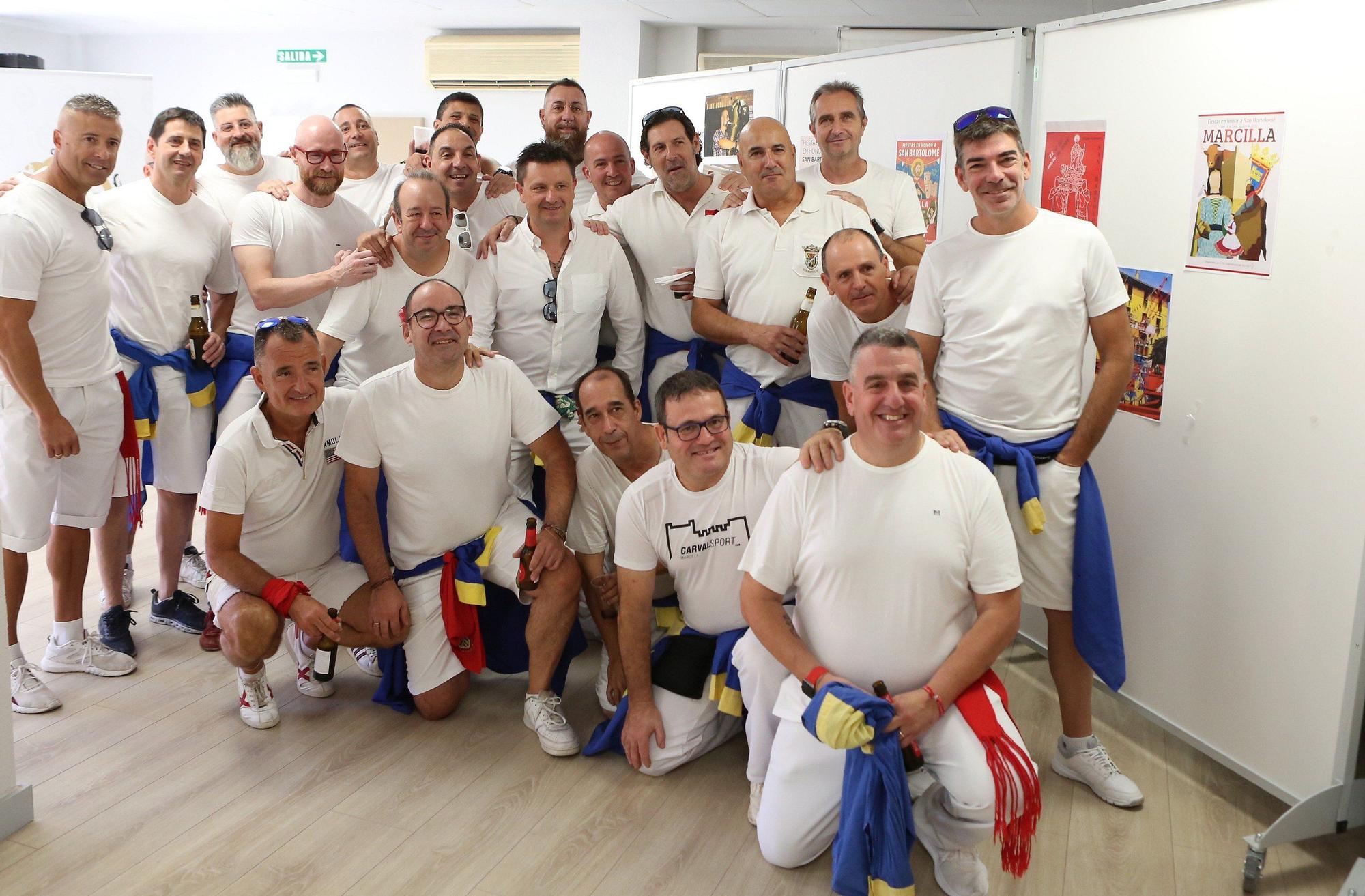 Fotos del cohete de Marcilla