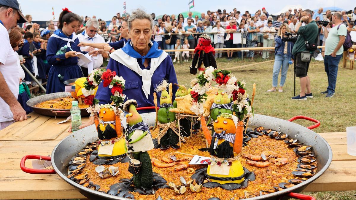 En imágenes: Getxo celebra sus Paellas de Aixerrota