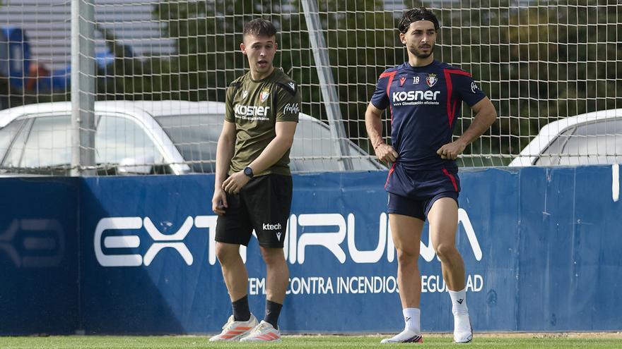 Fotos del entrenamiento de Osasuna de este 3 de octubre