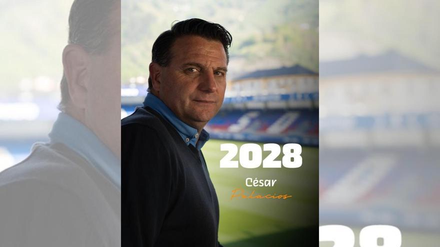 Recursos limitados, proyecto asentado en Segunda y con ilusión de alcanzar cotas mayores: el reto que sigue César Palacios tras renovar en Eibar