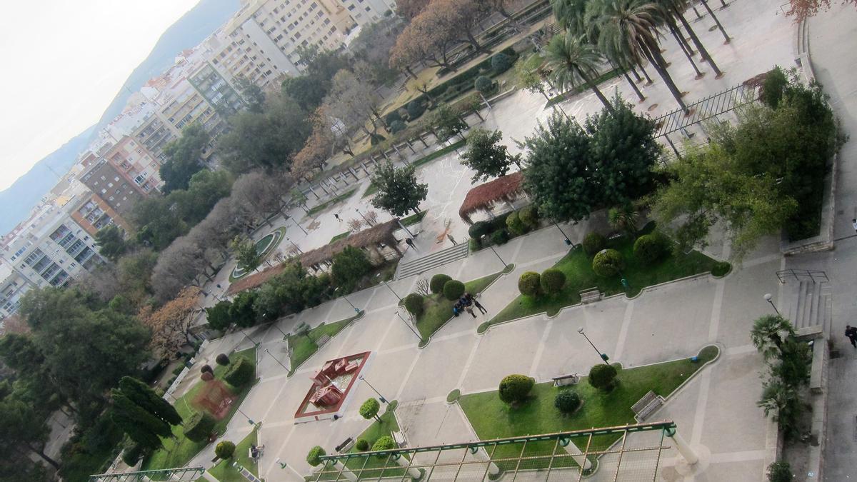 Vista del parque de la Concordia.