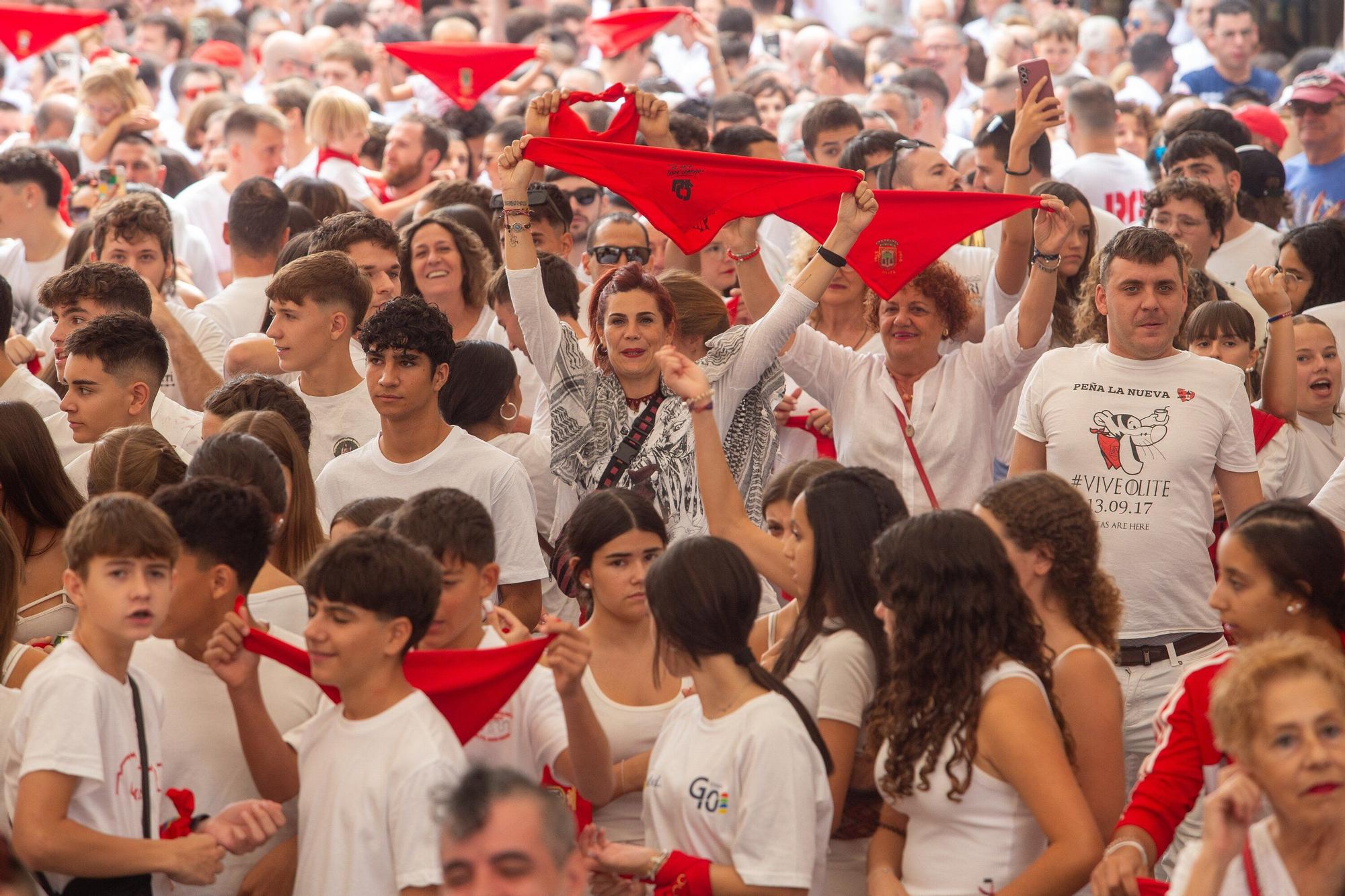 Fotos del cohete de fiestas de Olite 2025