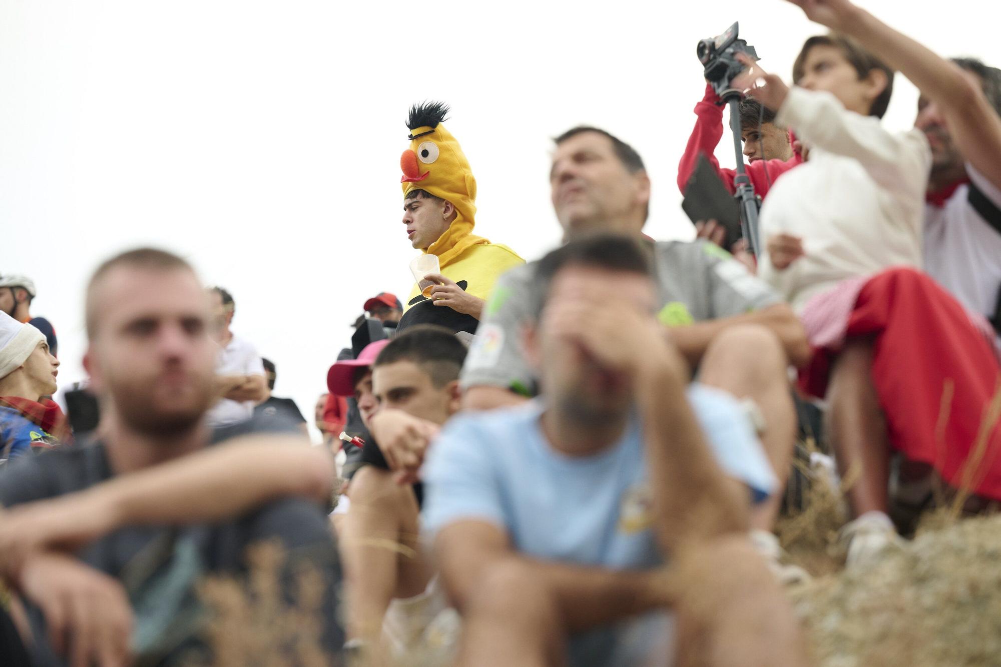 Fotos del tercer encierro del Pilón de Falces 2025