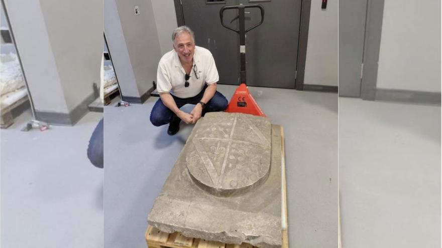 Un escudo de Navarra en el Museo Arqueológico de Estambul