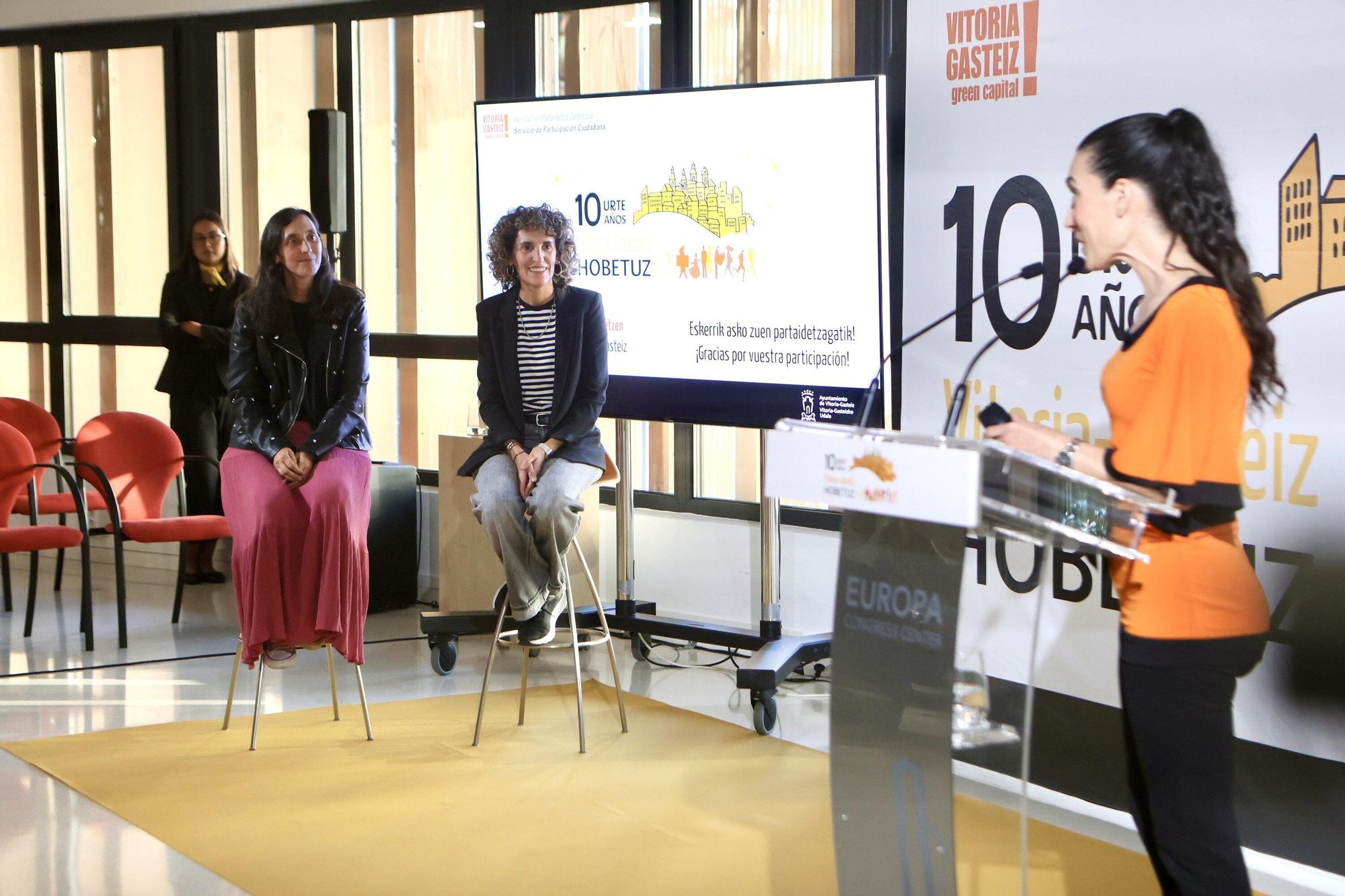 En imágenes: 10 años de Vitoria-Gasteiz Hobetuz, trabajando para mejorar Gasteiz