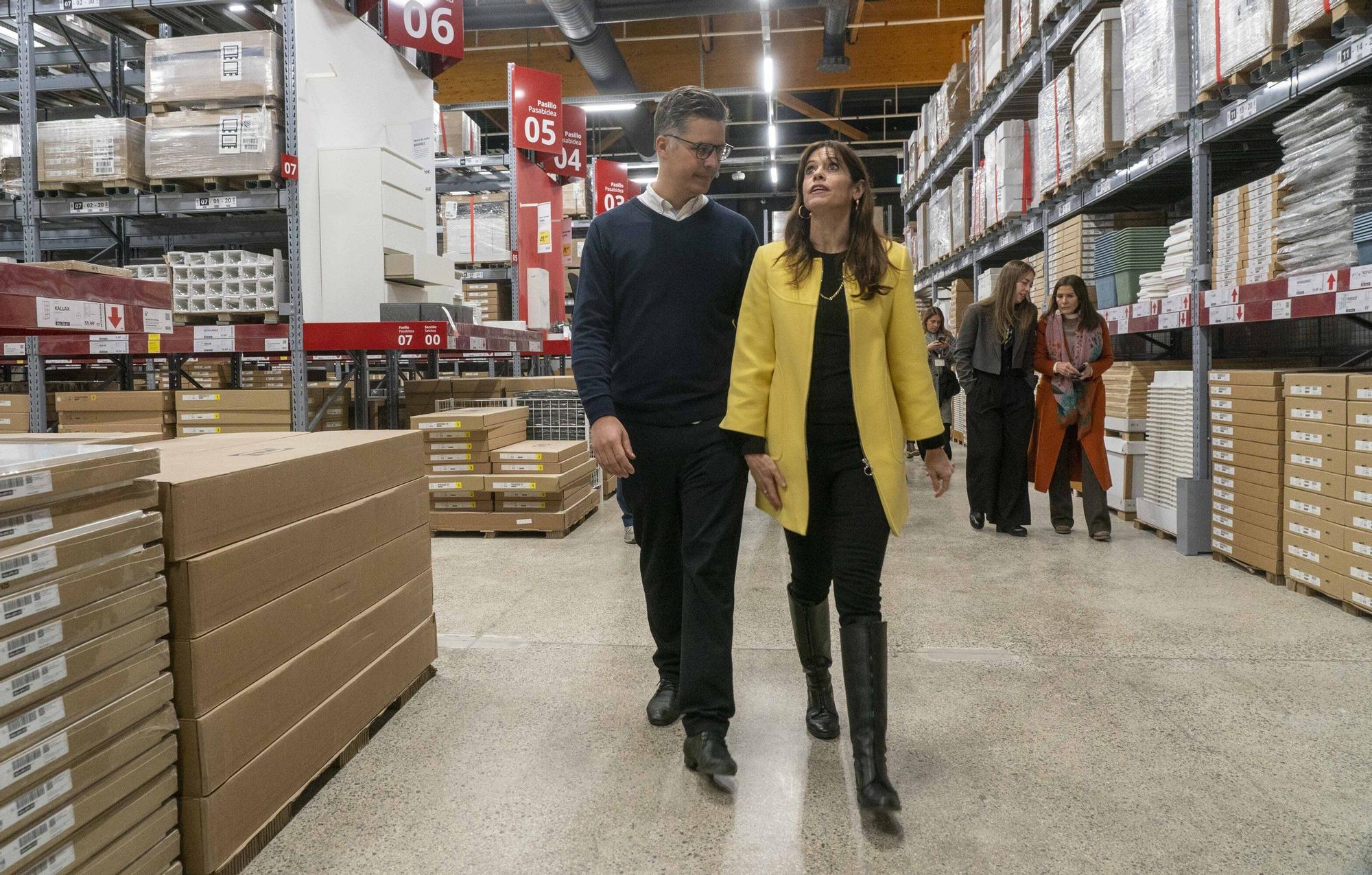 Fotos de la inauguración de la nueva tienda de Ikea en Vitoria