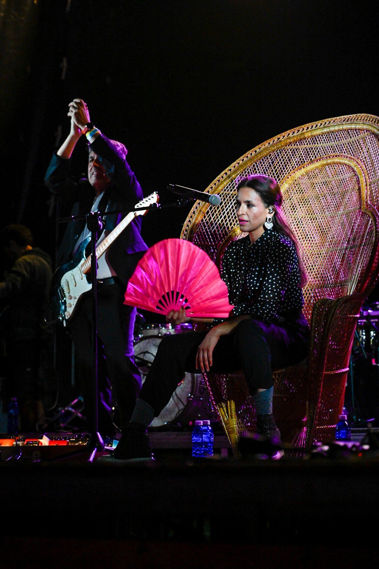 Irun vibra con el concierto de Bebe
