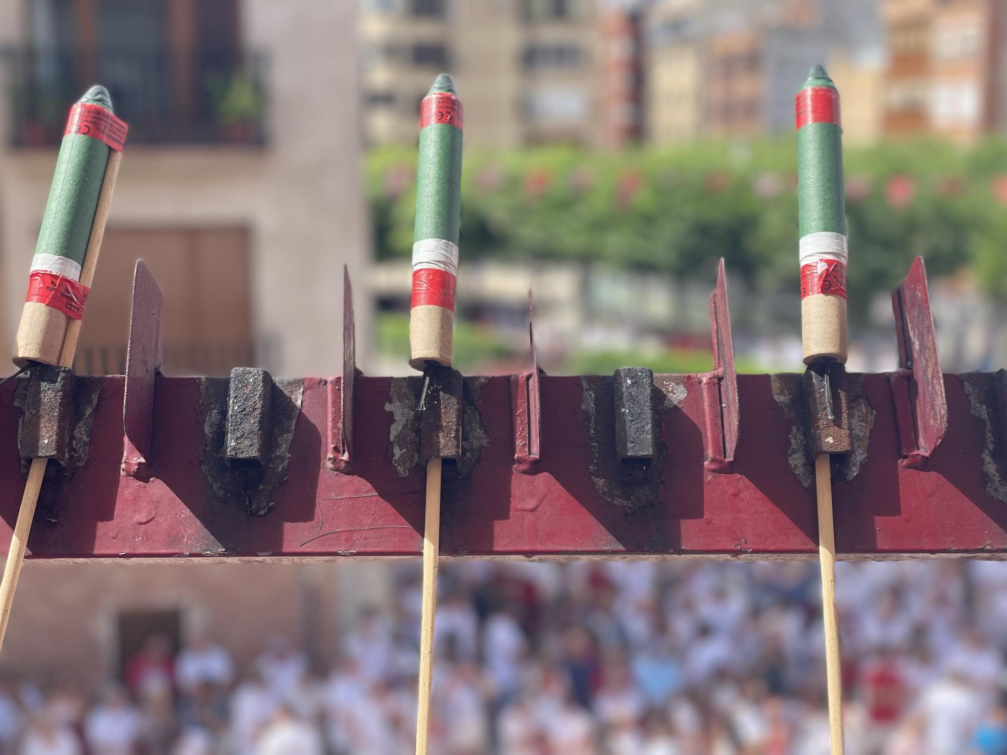 Fotos del chupinazo de las fiestas de Lodosa
