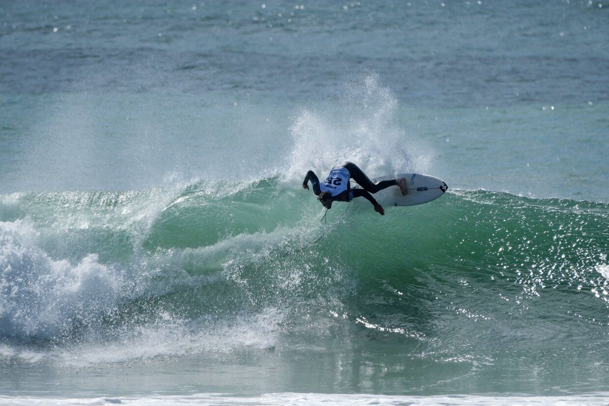 Las espectaculares imágenes de surf del Campeonato Mundial en Peniche