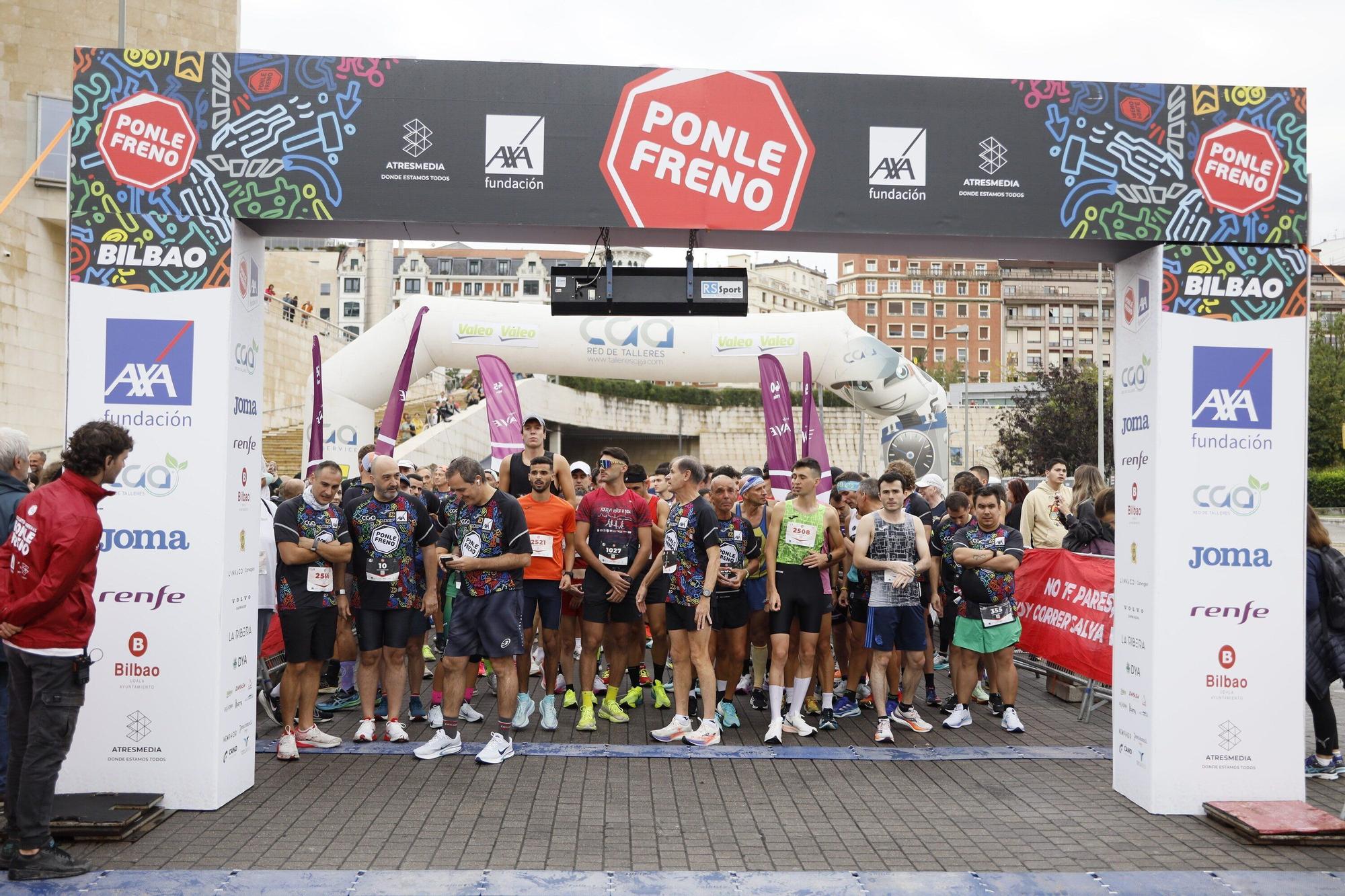 En imágenes: Bilbao corre por las víctimas de los accidentes de tráfico
