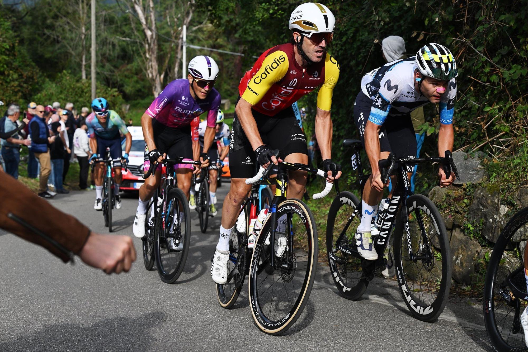 Izagirre, durante la Coppa Agostoni de este pasado domingo.