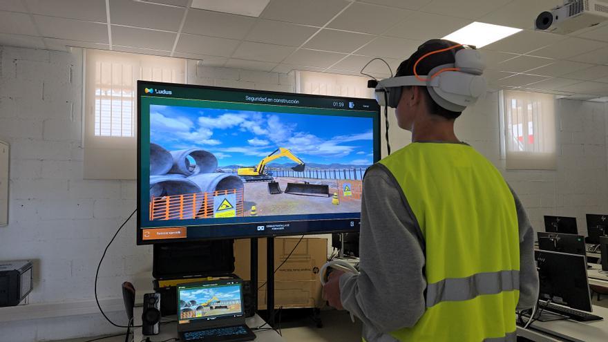 Realidad virtual e inteligencia artificial para formar a profesionales de la construcción
