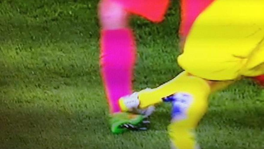 Sergio Busquets, lesionado en el tobillo derecho